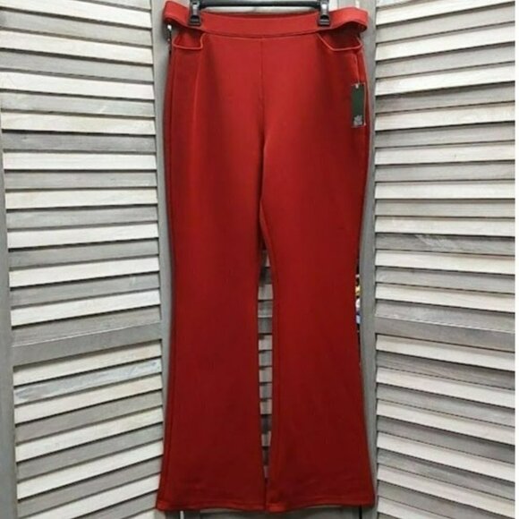 Women's Super-High Rise Hip Cut Out Flare Pants | Wild Fable |  XX Large - Picture 4 of 11